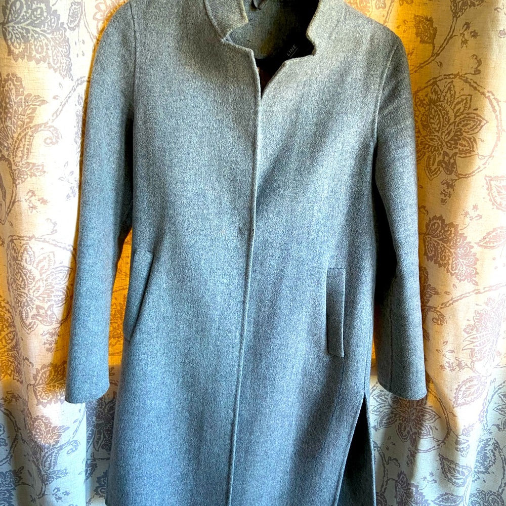 LINE Wool A-line Coat